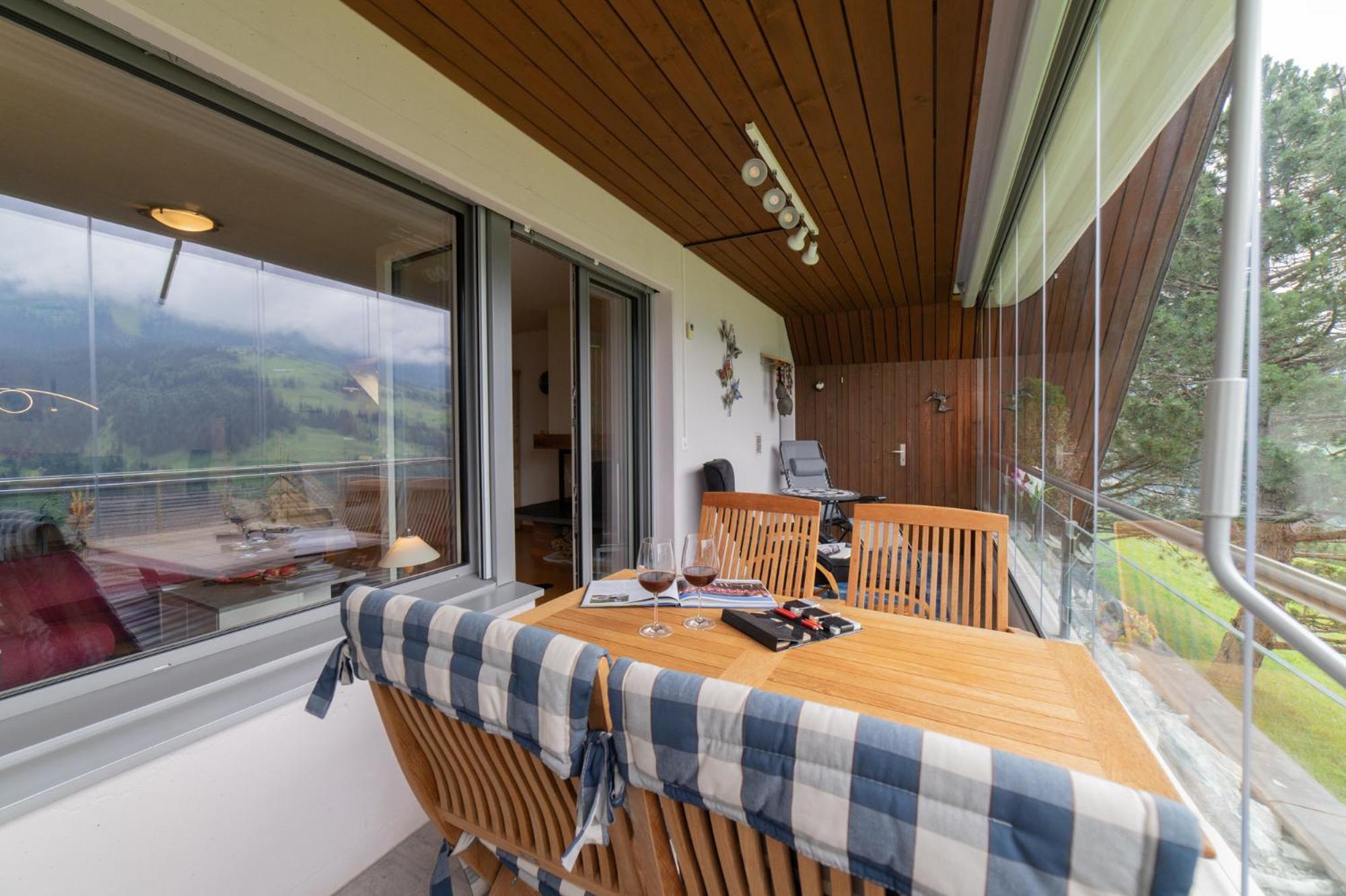 Vista Montagna Apartment Unterwasser Ngoại thất bức ảnh